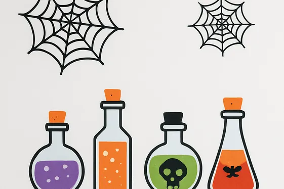 Use Temporary Halloween Decals for Easy Wall Decor illustration