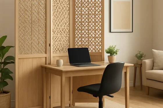 Enhance Privacy With Room Dividers or Screens illustration