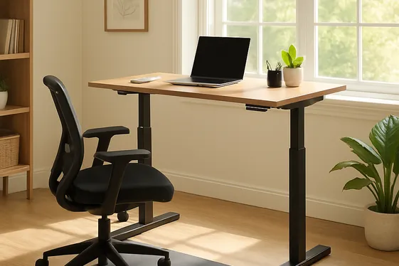 Design a Standing Desk Station illustration