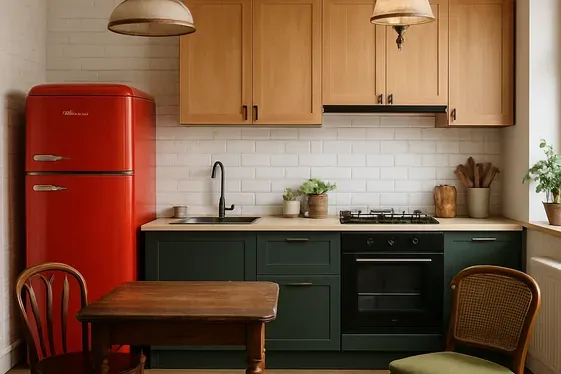 Mix Modern and Vintage Pieces for Eclectic Vibes illustration