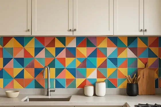 Incorporate Bold Backsplashes for Visual Interest illustration