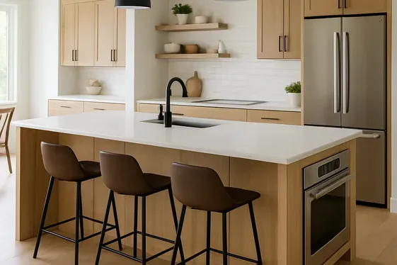 Use Multi-Functional Kitchen Islands illustration