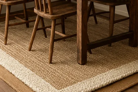 Layer Rugs to Define and Warm Your Dining Area illustration