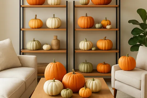 Introduce Pumpkins as Décor – Beyond Jack-O’-Lanterns illustration