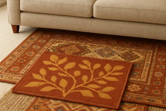 Layer Area Rugs to Add Warmth and Texture illustration