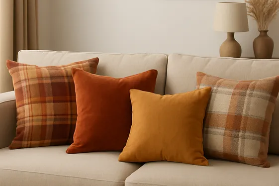 Refresh Your Cushion Covers with Fall Prints illustration