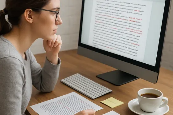 Copy Editor or Proofreader illustration