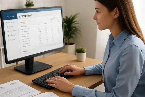 Bookkeeping Assistant illustration