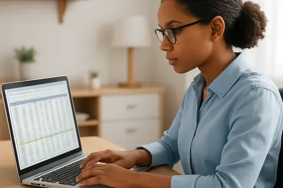 Data Entry Specialist illustration