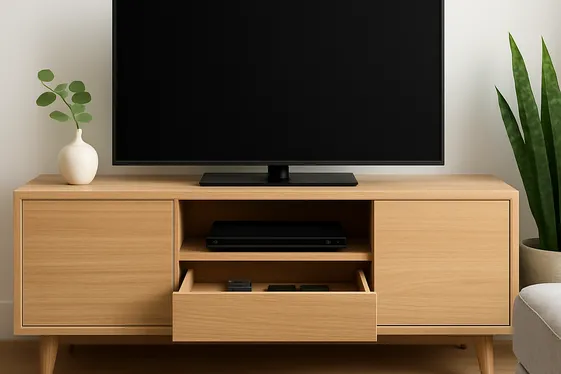 Try a Multi-Functional Media Console illustration