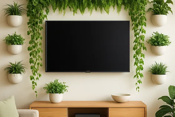 Add Vertical Greenery with Wall Planters illustration