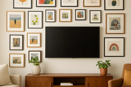 Add a Statement Gallery Wall illustration