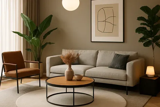 Mixing Rug Shapes for Unique Layouts illustration