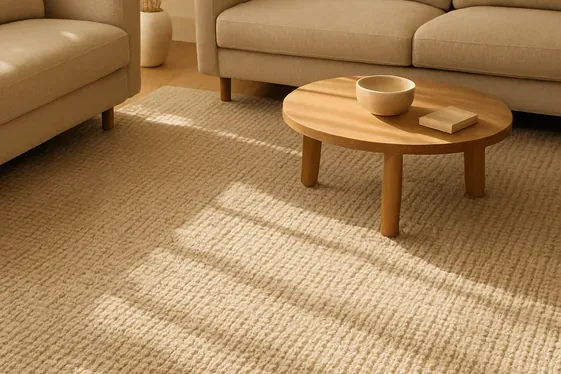Go Neutral with Textured Rugs to Add Warmth illustration