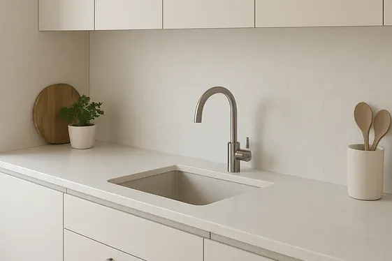Create a Continuous Countertop to Maximize Prep Area illustration
