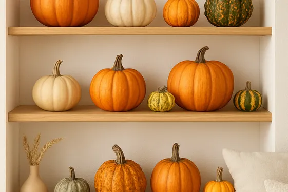 Incorporate Pumpkin or Gourd Decor illustration