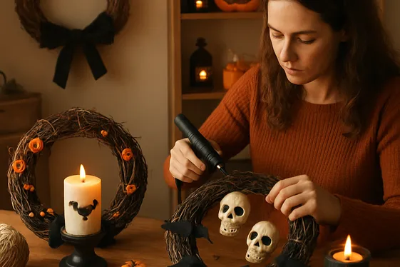 Halloween Prop Maker & Seller (Online) illustration
