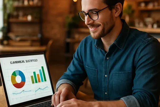 Digital Marketing Consultant illustration