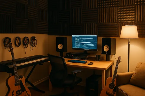 Convert Your Spare Room into a Music Studio illustration