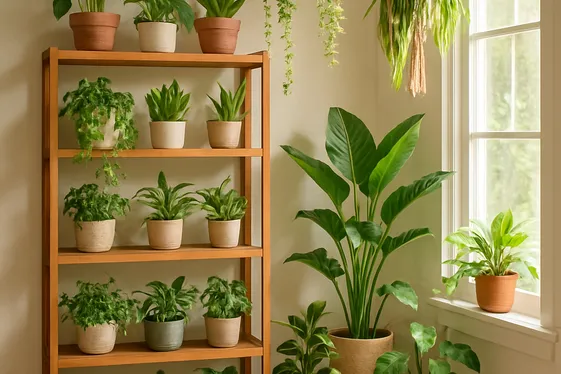 Create a Trendy Greenhouse or Indoor Garden Room illustration