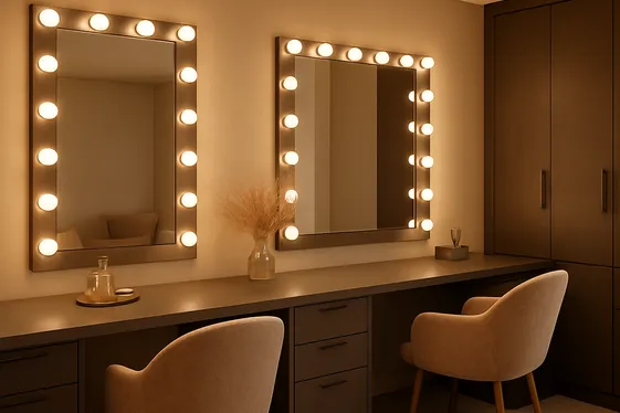 Turn It into a Modern Dressing Room and Vanity Space illustration