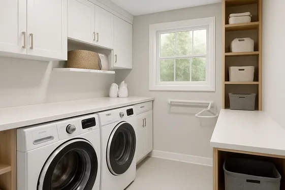 Make a Functional Laundry Room Upgrade illustration