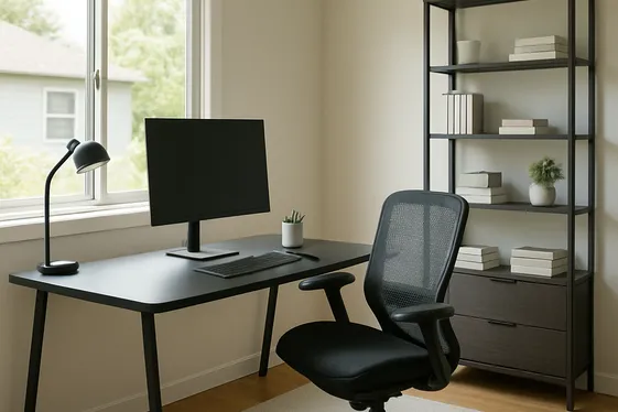 Convert Your Spare Room into a Home Office Haven illustration