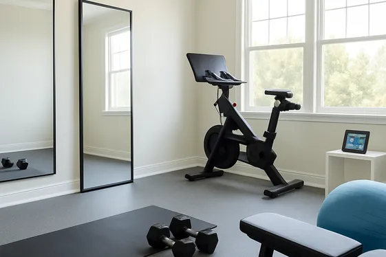 Transform the Spare Room into a Home Gym illustration