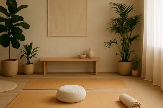 Build a Relaxing Meditation and Yoga Sanctuary illustration