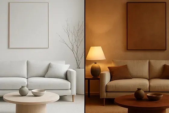 Minimalism vs. Warmth: Finding the Perfect Balance illustration